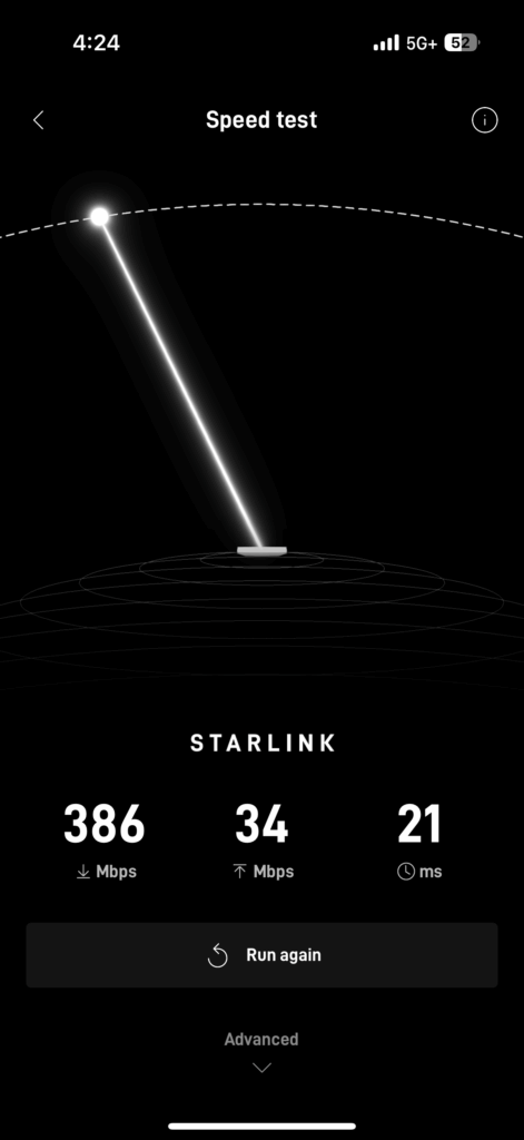 Starlink Installation Hollywood FL Speed Tests3
