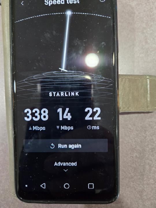 Starlink Installation Ehrenberg AZ 3rd Speed Test