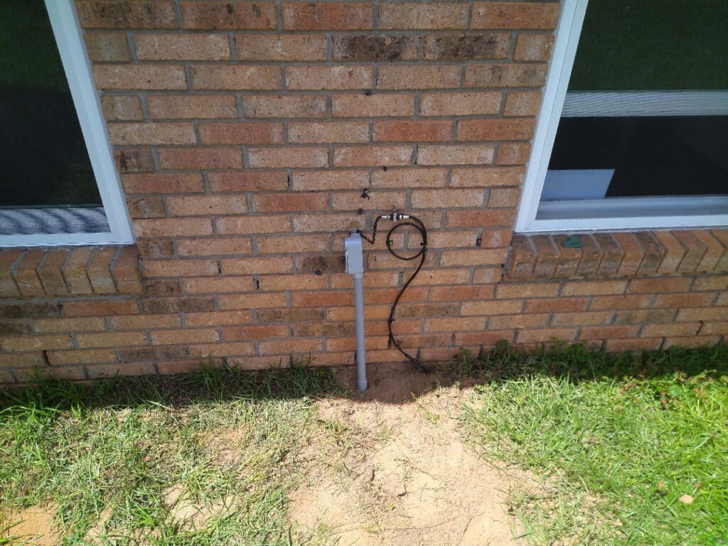 Starlink Installation Baker Florida Panhandle Cable Outdoor Pass