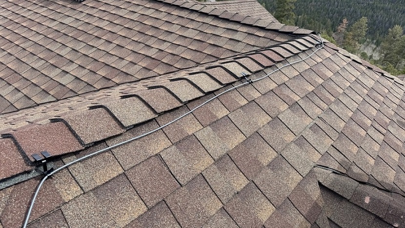 Buena Vista CO Starlink installation Cable Routing
