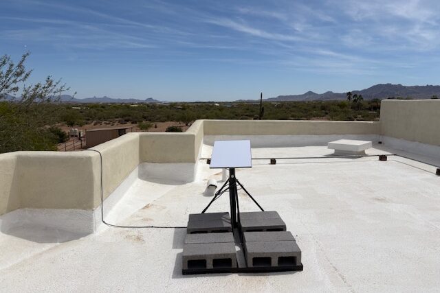 Starlink installation in Scottsdale Arizona