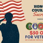 Starlink Military Veterans Discount $50 Off Installation Services