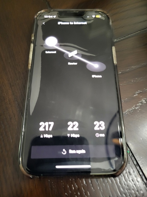 Advanced Starlink Speed test