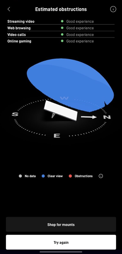 Starlink obstructions in Prescott AZ