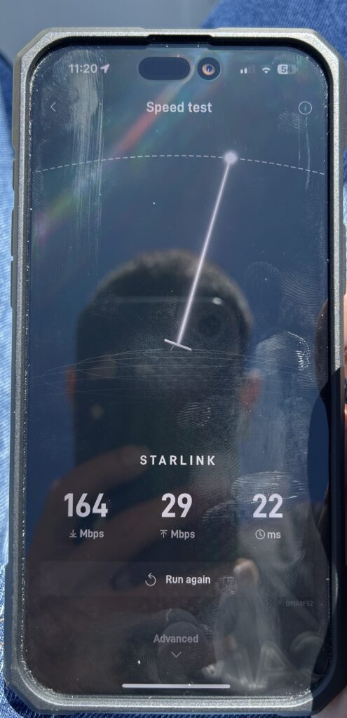 Starlink Speed test Los Alamos NM
