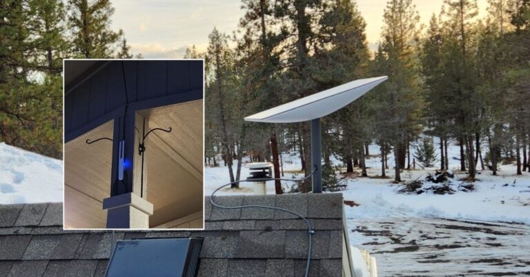 Starlink installation in Bonanza OR